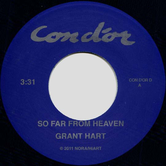 So Far From Heaven A-side label detail