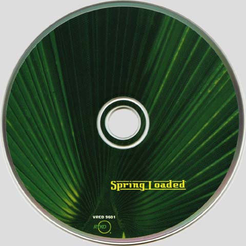 Spring Loaded promo compilation CD disc artwork
