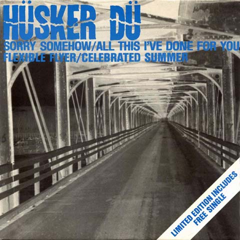 Hüsker Dü — Sorry Somehow 2x7" sleeve front