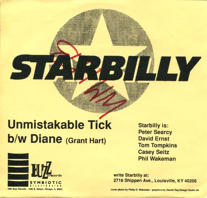 Starbilly-Unmistakable Tick sleeve back