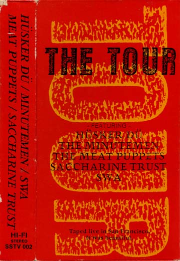 The Tour VHS video package front