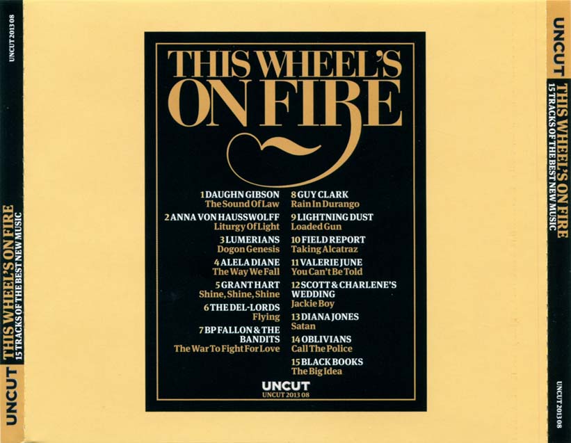 Various Artists — This Wheel's On Fire CD tray inlay