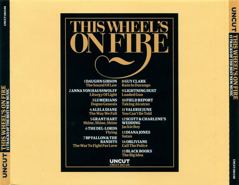 Various Artists — This Wheel's On Fire CD tray inlay