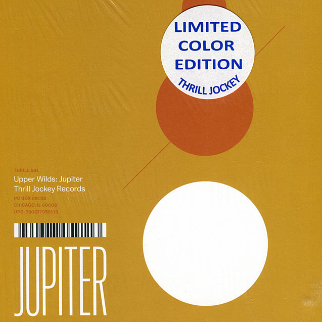 Jupiter LP back cover notes, sticker