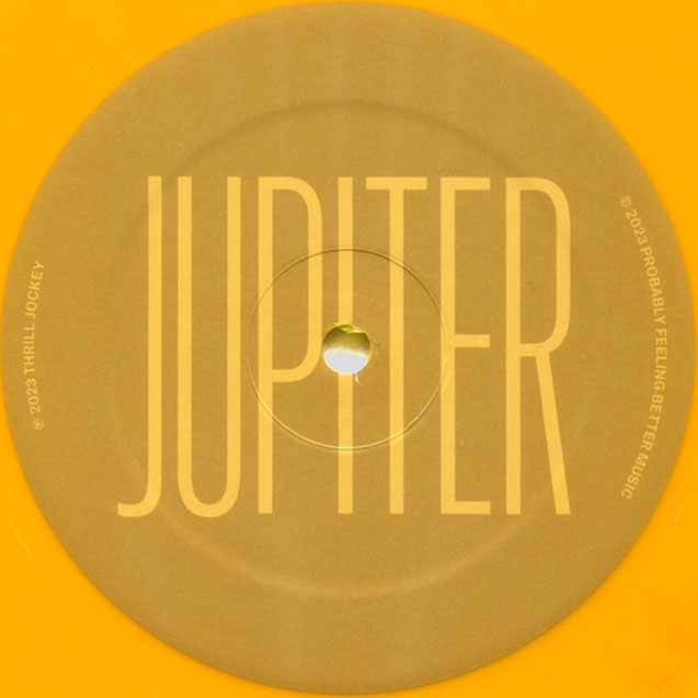 Jupiter LP side 1 label