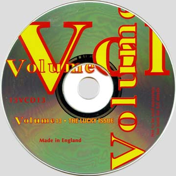 Volume 13, The Lucky Issue CD artwork