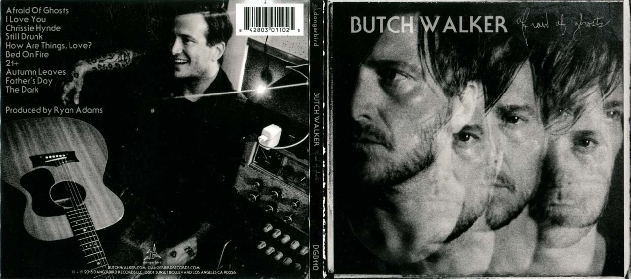 Butch Walker — Afraid Of Ghosts CD digipak exterior unfolded