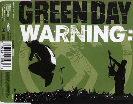 Warning CD front