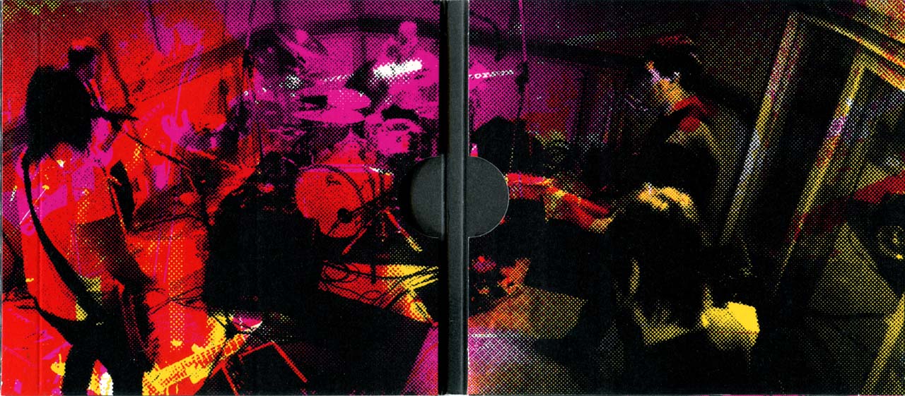 Foo Fighters — Wasting Light CD digipak interior unfolded