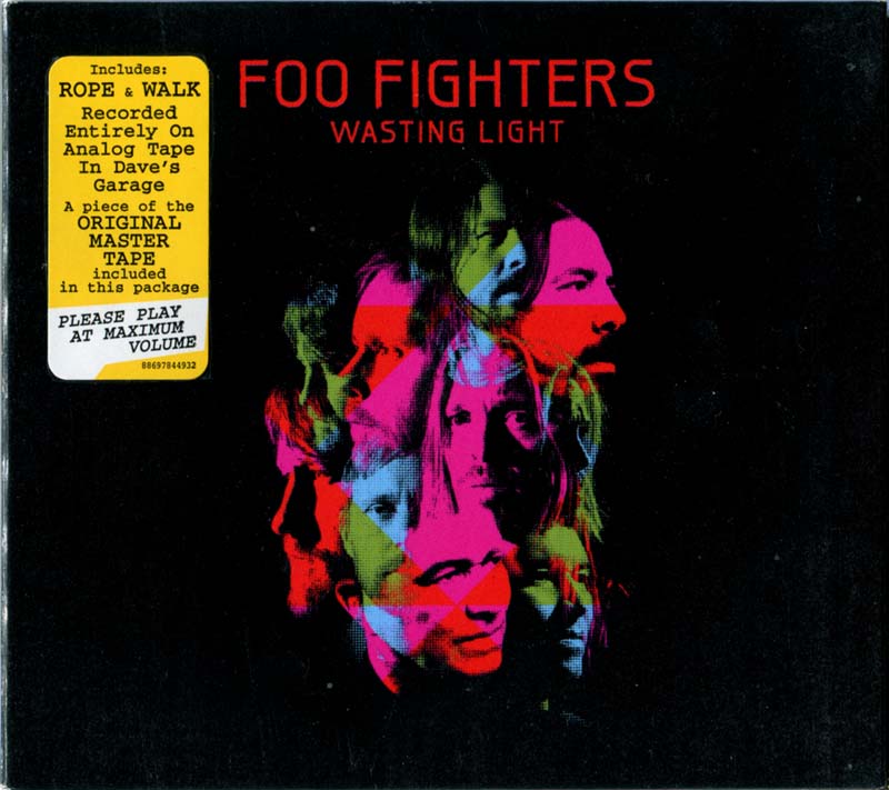Foo Fighters — Wasting Light CD package