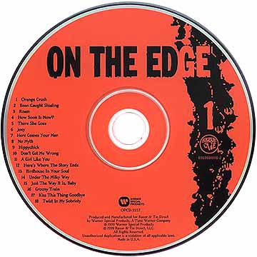 On The Edge 2xCD artwork