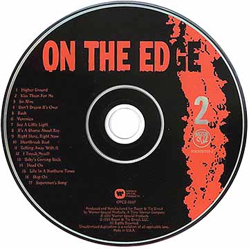 On The Edge 2xCD artwork