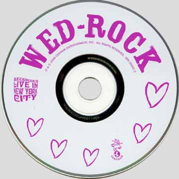 Wed-Rock CD disc