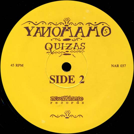 Quizas EP side 2 label