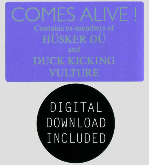 Comes Alive! LP stickers