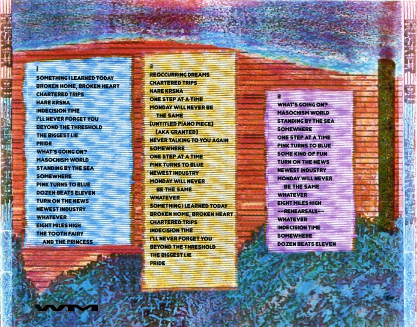 Zen Arcade: Complete Outtakes back inlay