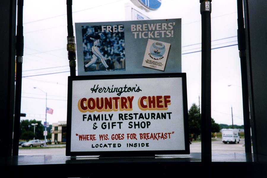 Breakfast and tickets, Sep 1998