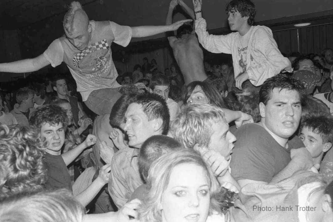 Hüsker Dü @ EMU Dining Room, University of Oregon, Eugene OR, 22 Feb 1985