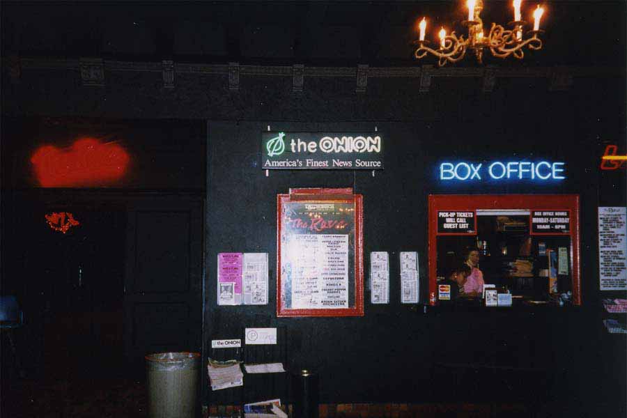 Box office, Rave, Milwaukee WI, 15 Sep 1998