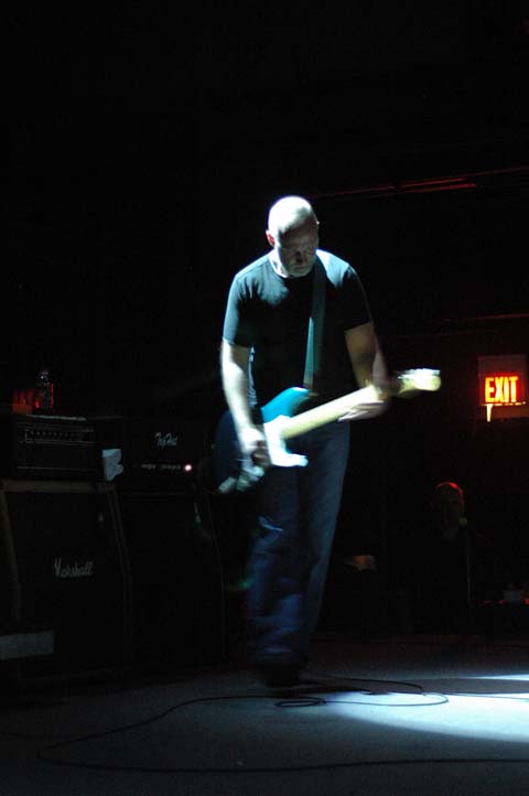 Bob Mould merch display, 9:30 Club, Washington DC, 15 Mar 2008