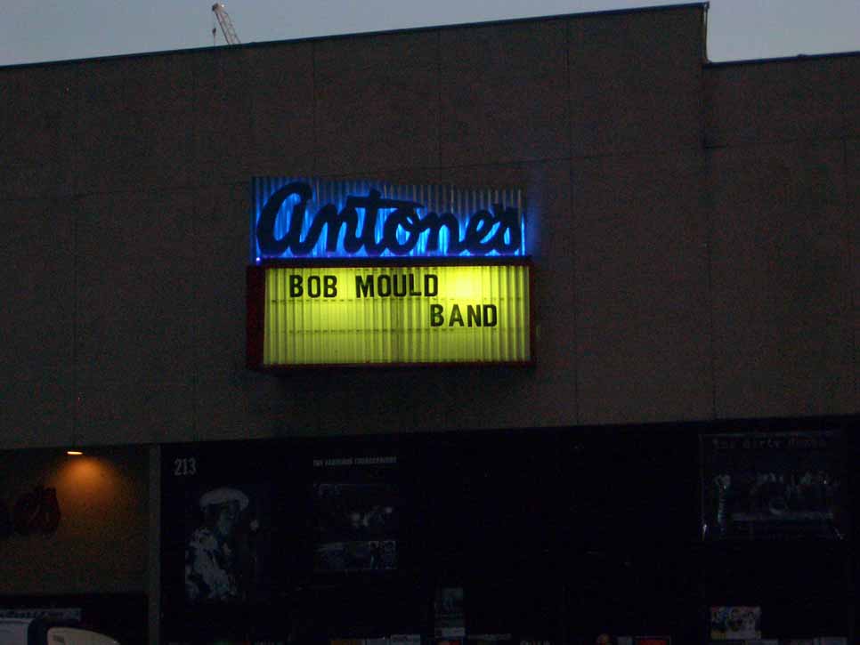 Bob Mould @ Antone's, Austin TX, 20 Mar 2008
