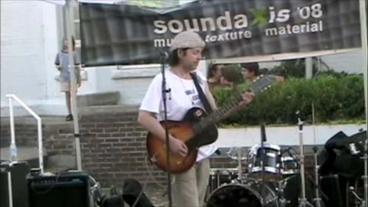 Grant Hart @ Soundaxis in the Street, Toronto, 08 Jun 2008