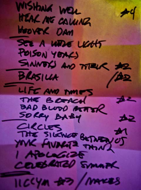Bob Mould @ Joe's Pub, New York NY, 08 Apr 2009 (setlist)