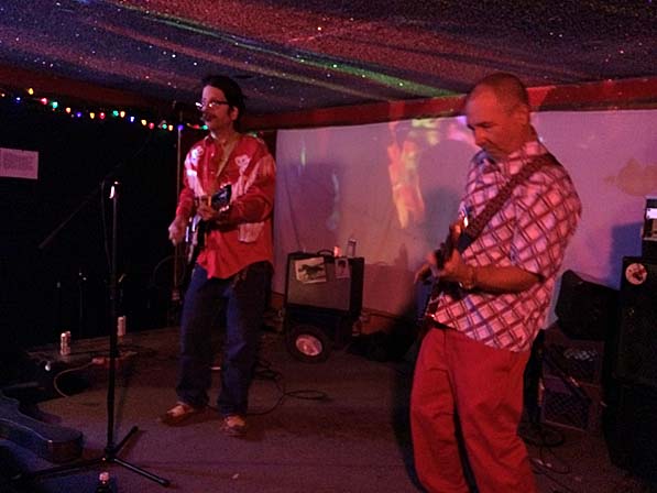 Grant Hart & Chuck Dukowski @ Cafe NELA, Los Angeles CA, 21 Nov 2015