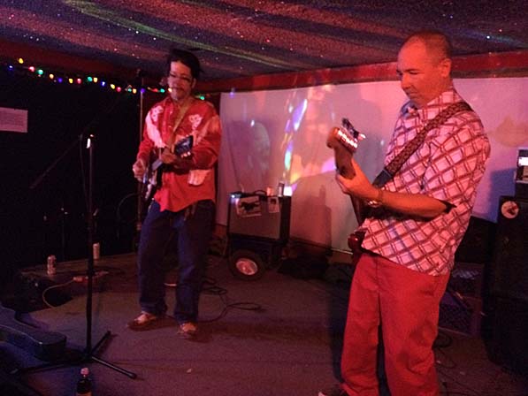 Grant Hart & Chuck Dukowski @ Cafe NELA, Los Angeles CA, 21 Nov 2015