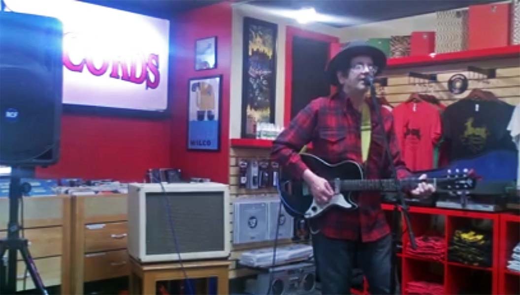 Grant Hart @ Revival Records, Eau Claire WI, 19 Dec 2015