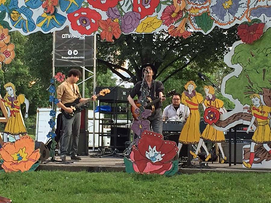 Grant Hart @ Loring Park, Minneapolis MN, 01 Aug 2016