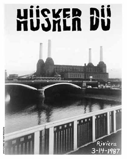 Hüsker Dü Flyer, 14 Mar 1987