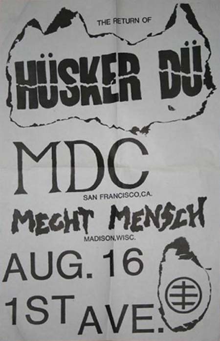 Hüsker Dü 16 Aug 1982