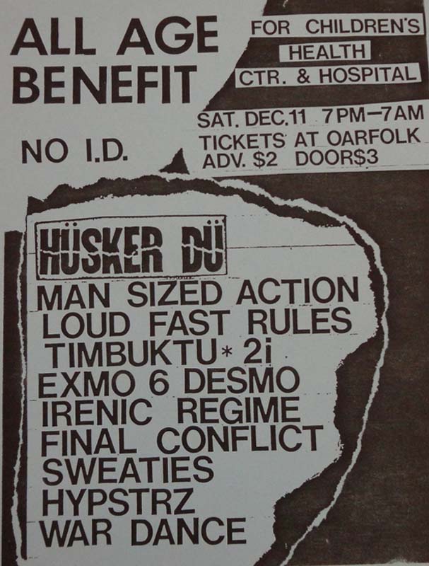 Hüsker Dü 11 Dec 1982