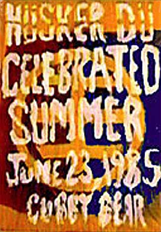 Hüsker Dü Flyer, 23 Jun 1985