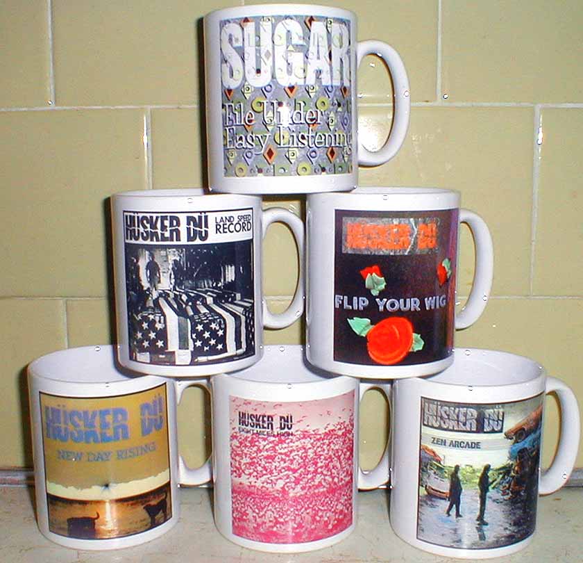 Hüsker Dü coffee mug pyramid