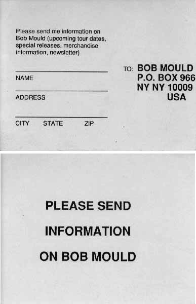 Mould info card