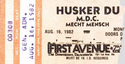 16 Aug 1982 ticket