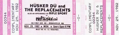 29 Nov 1982 ticket