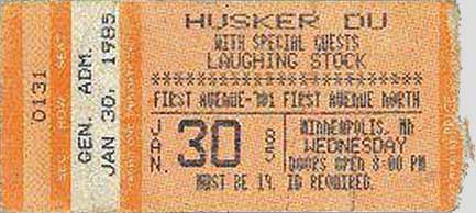 30 Jan 1985 ticket