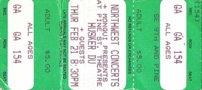 21 Feb 1985 ticket