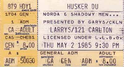 02 May 1985 ticket