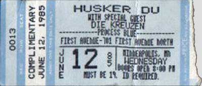 12 Jun 1985 ticket