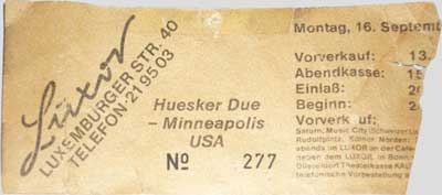 16 Sep 1985 ticket