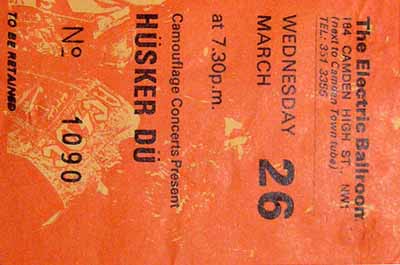 26 Mar 1986 ticket