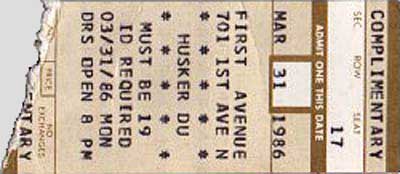 31 Mar 1986 ticket