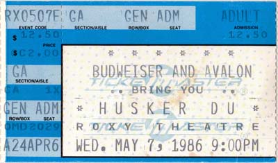 09 May 1986 ticket