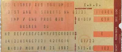 23 Feb 1987 ticket (rescheduled for 23 Mar 1987)