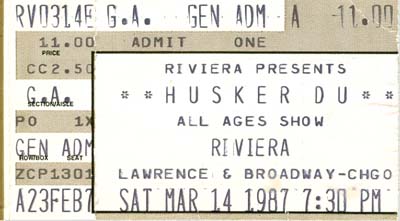 14 Mar 1987 ticket