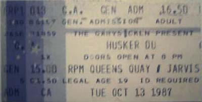 13 Oct 1987 ticket